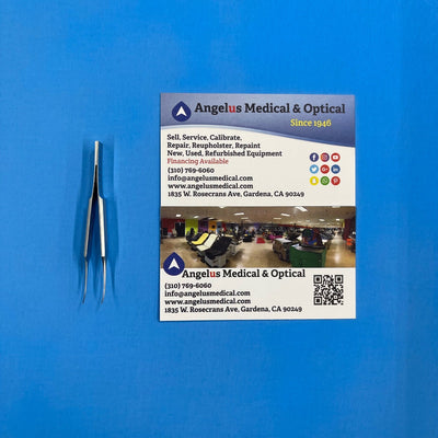 Titanium Eye Forceps 55-3067 (Used) - Angelus Medical and Optical -Angelus Medical