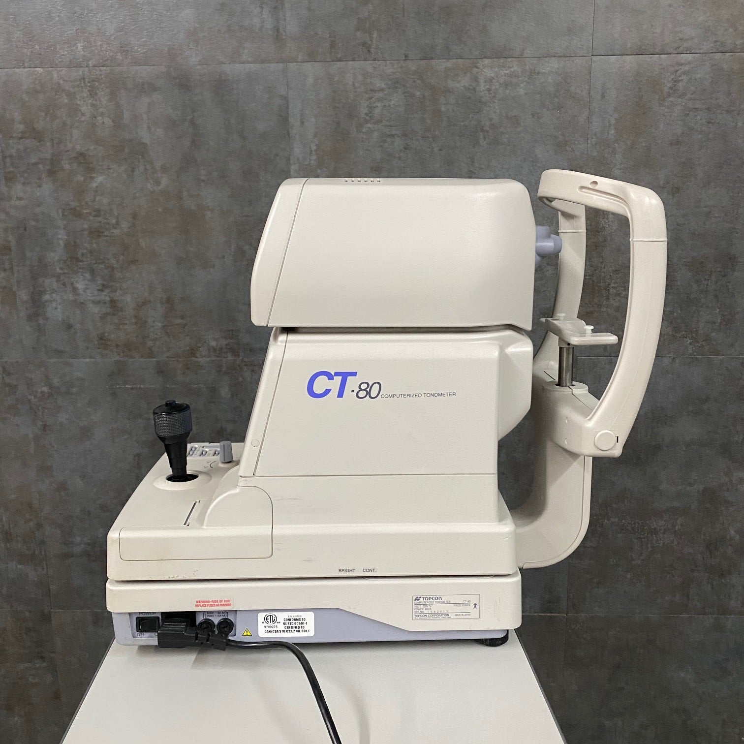 TopCon CT-80 Non-Contact Tonometer