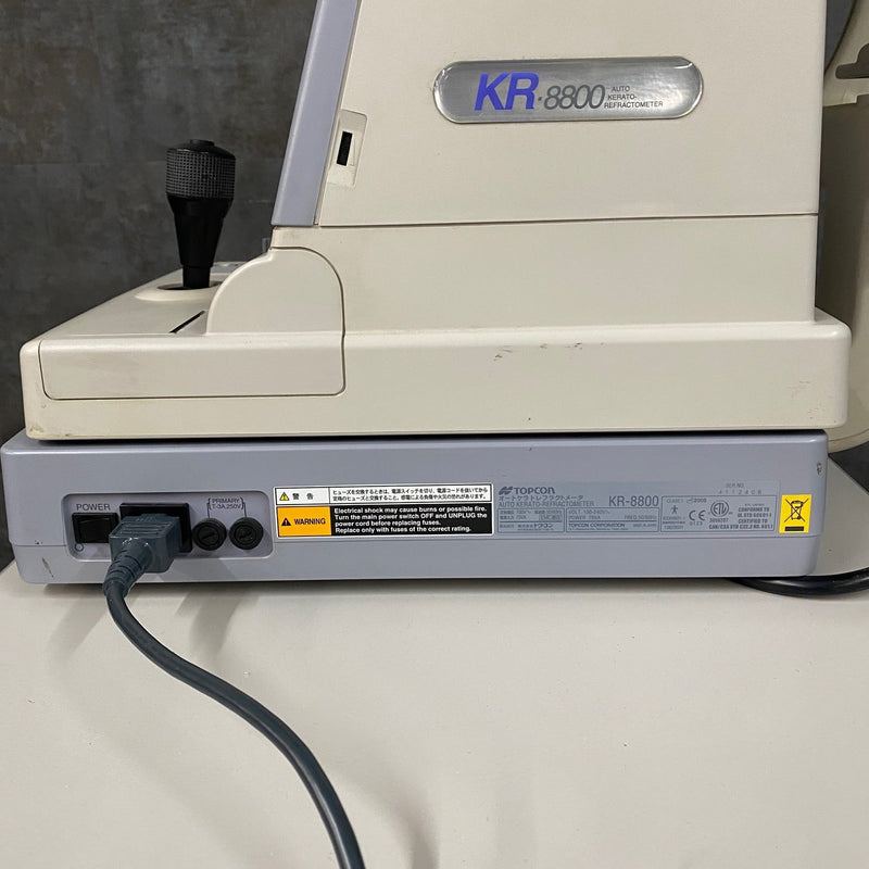 TopCon KR-8800 Auto Refractor Keratometer - Topcon -Angelus Medical