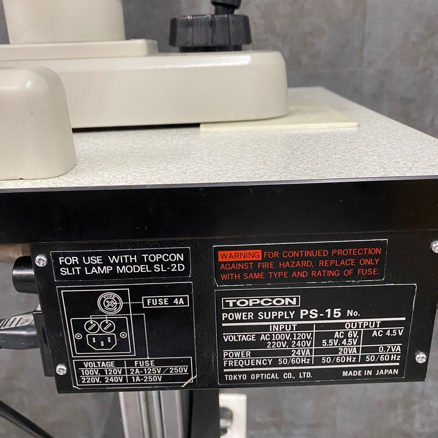 Topcon SL-2D Slit Lamp - Topcon -Angelus Medical