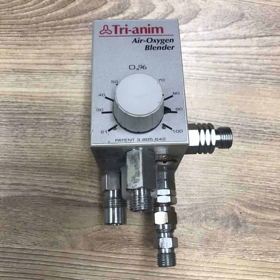Tri-anim Low Flow Air / Oxygen Blender (Used) - Tri anim -Angelus Medical