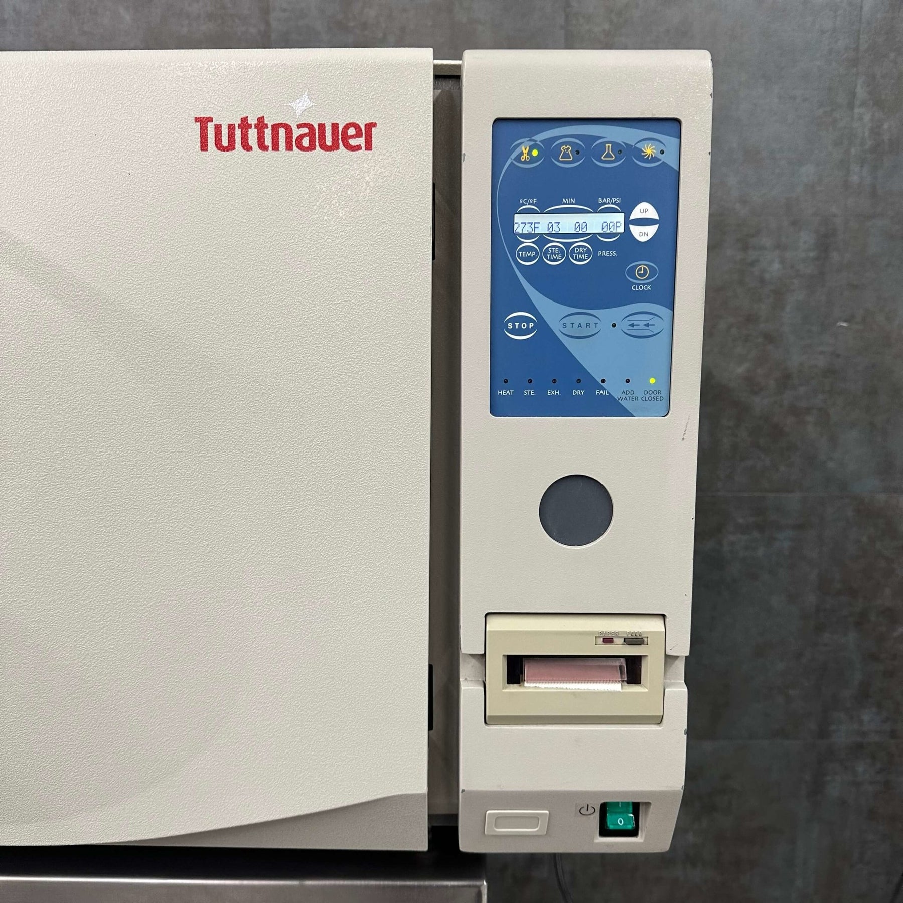 Tuttnauer 3870EA Large Capacity Autoclave for Surgery Centers Angelus