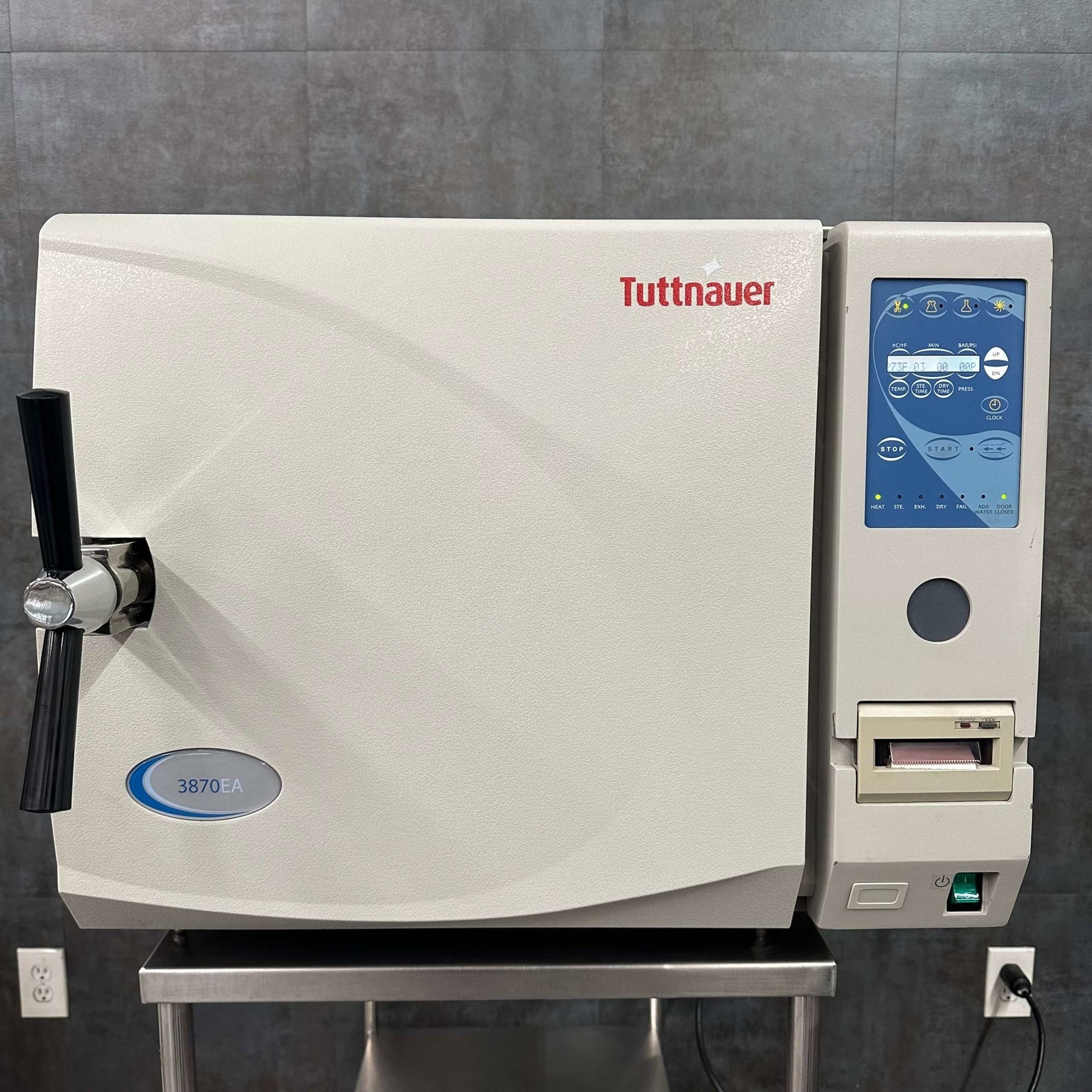 Tuttnauer 3870EA Large Capacity Autoclave for Surgery Centers Angelus