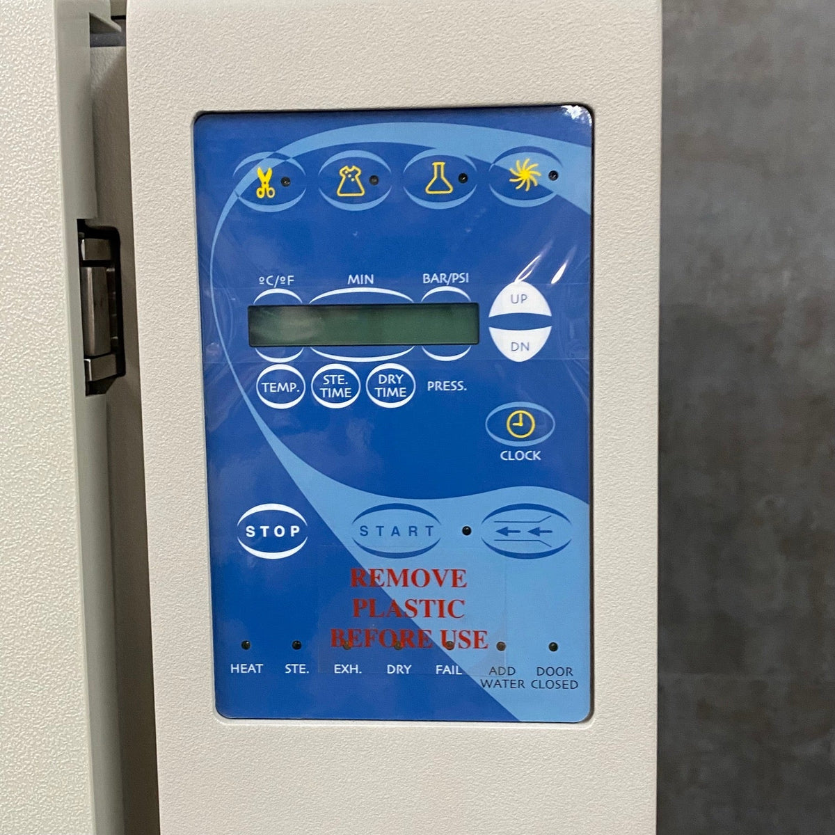 Digital control panel on Tuttnauer 3870EA automatic autoclave sterilizer Tuttnauer 3870EA Automatic Control System - Buy Near me