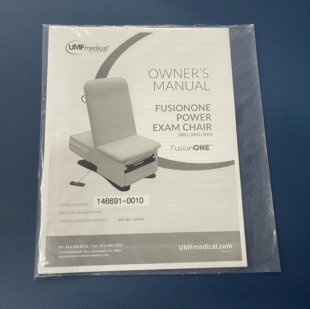 UMF FusionONE 3003 Power Exam Table - UMF Medical -Angelus Medical