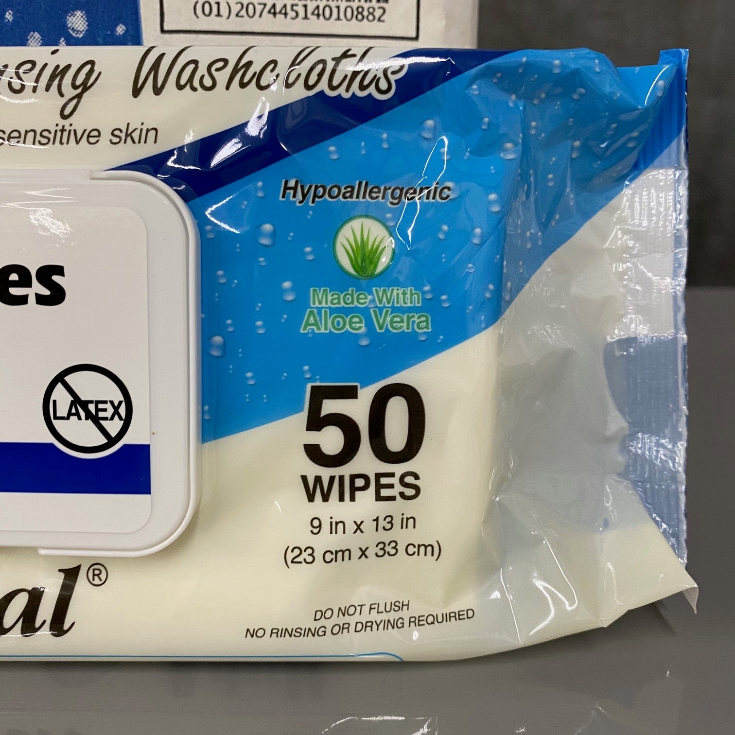 Uniseal Premium Cleansing Oversize Washcloths with Aloe - Uniseal -Angelus Medical