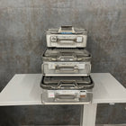 V. Mueller Sterilization Container Genesis Set of 3 (Used) - V. Mueller -Angelus Medical