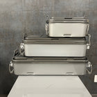 V. Mueller Sterilization Container Genesis Set of 3 (Used) - V. Mueller -Angelus Medical