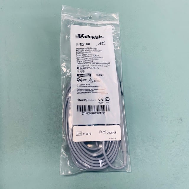 Valleylab E2100 Reusable Electrosurgical Pencil (New) - Valleylab -Angelus Medical