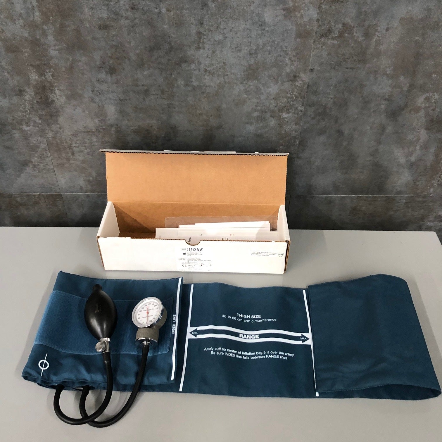 W.A.Baum Pocket Aneroid with Cuff and Case - W. A. Baum -Angelus Medical