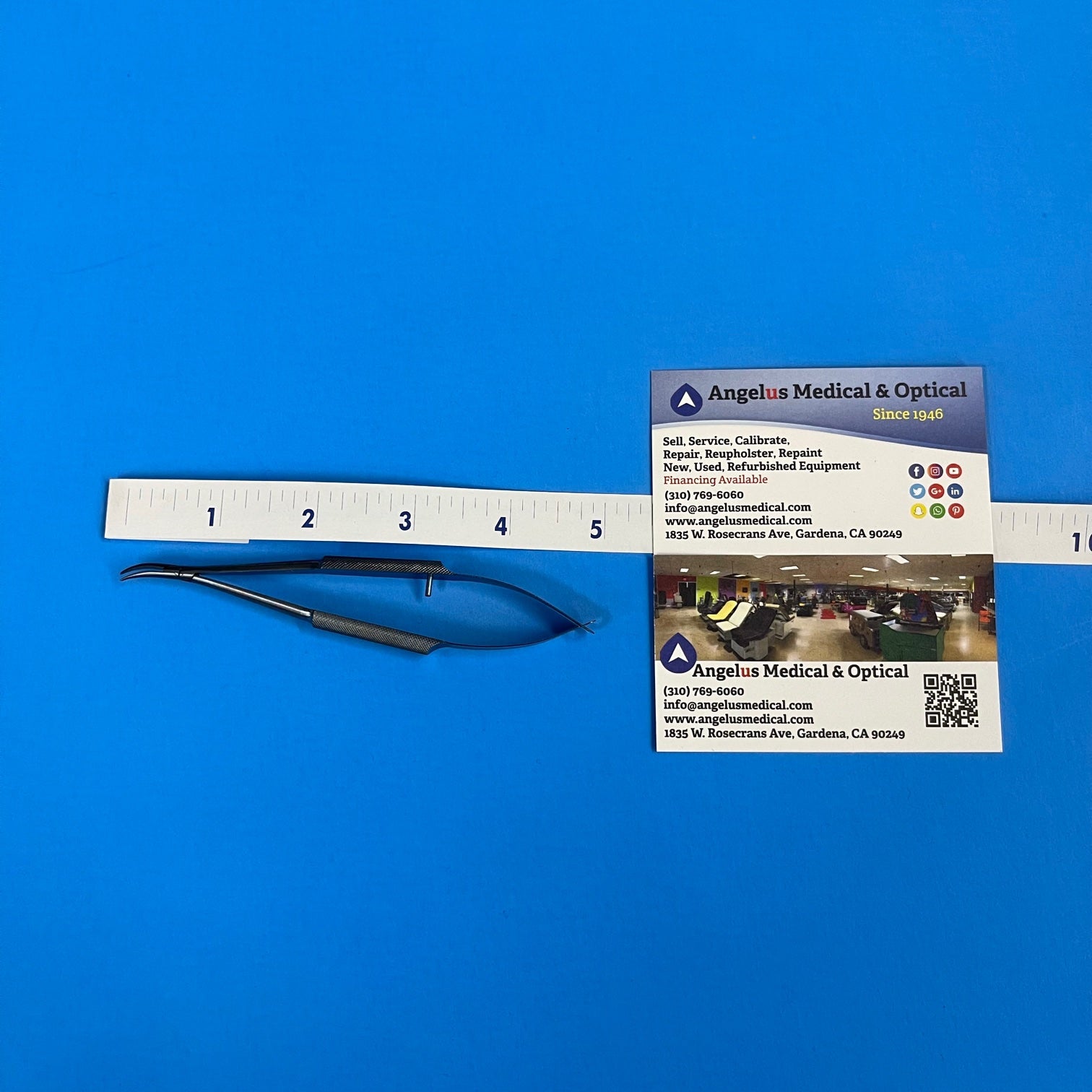 Weck England 4042 Micro Needle Holder Titanium (Used) - Weck -Angelus Medical