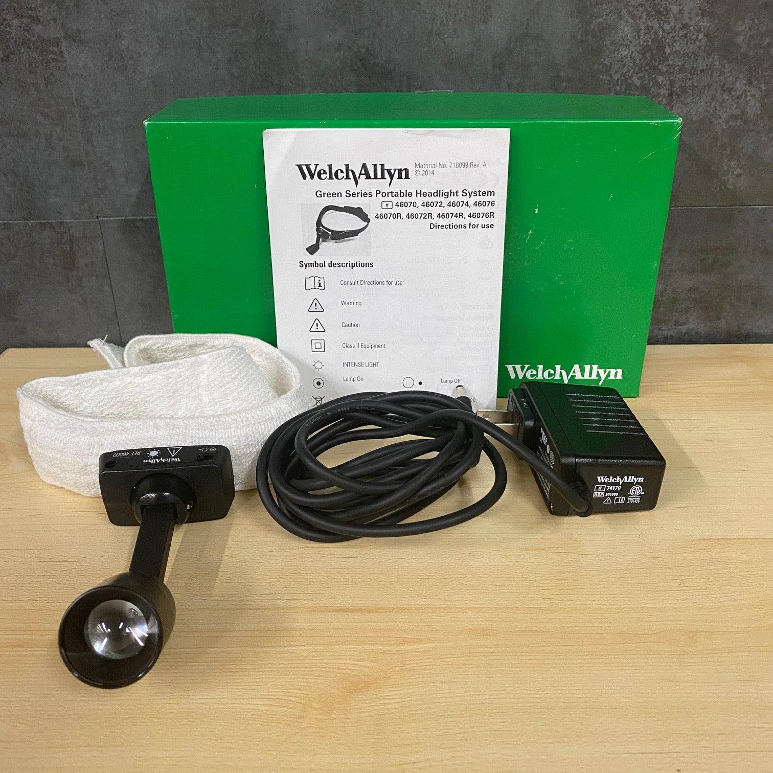 Welch Allyn 4600 Green Series Headlight - Welch Allyn -Angelus Medical