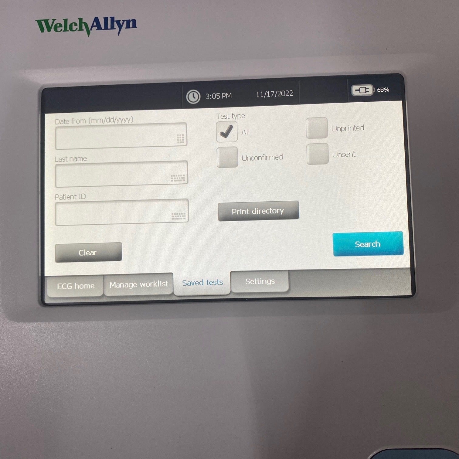 Welch Allyn CP 150 Resting Electrocardiograph - Welch Allyn -Angelus Medical