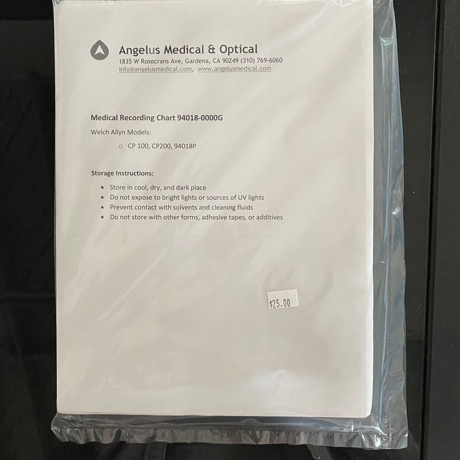 Welch Allyn CP150, CP100, CP200 ECG Paper (New) - Welch Allyn -Angelus Medical