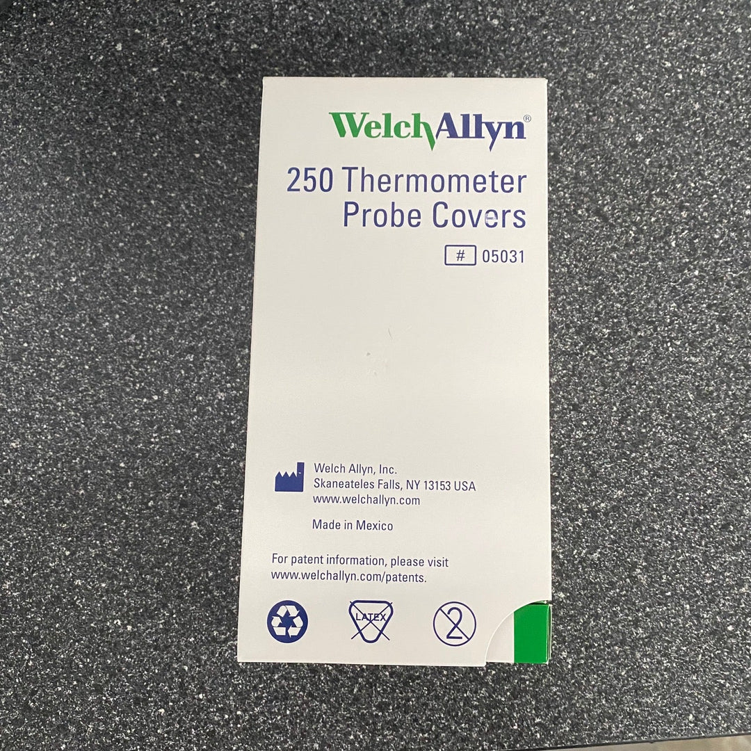 500 Housses Pour Thermomètre Welch Allyn, Modèle 05031 - Neuf, 20 Boîtes, Origine Mexique