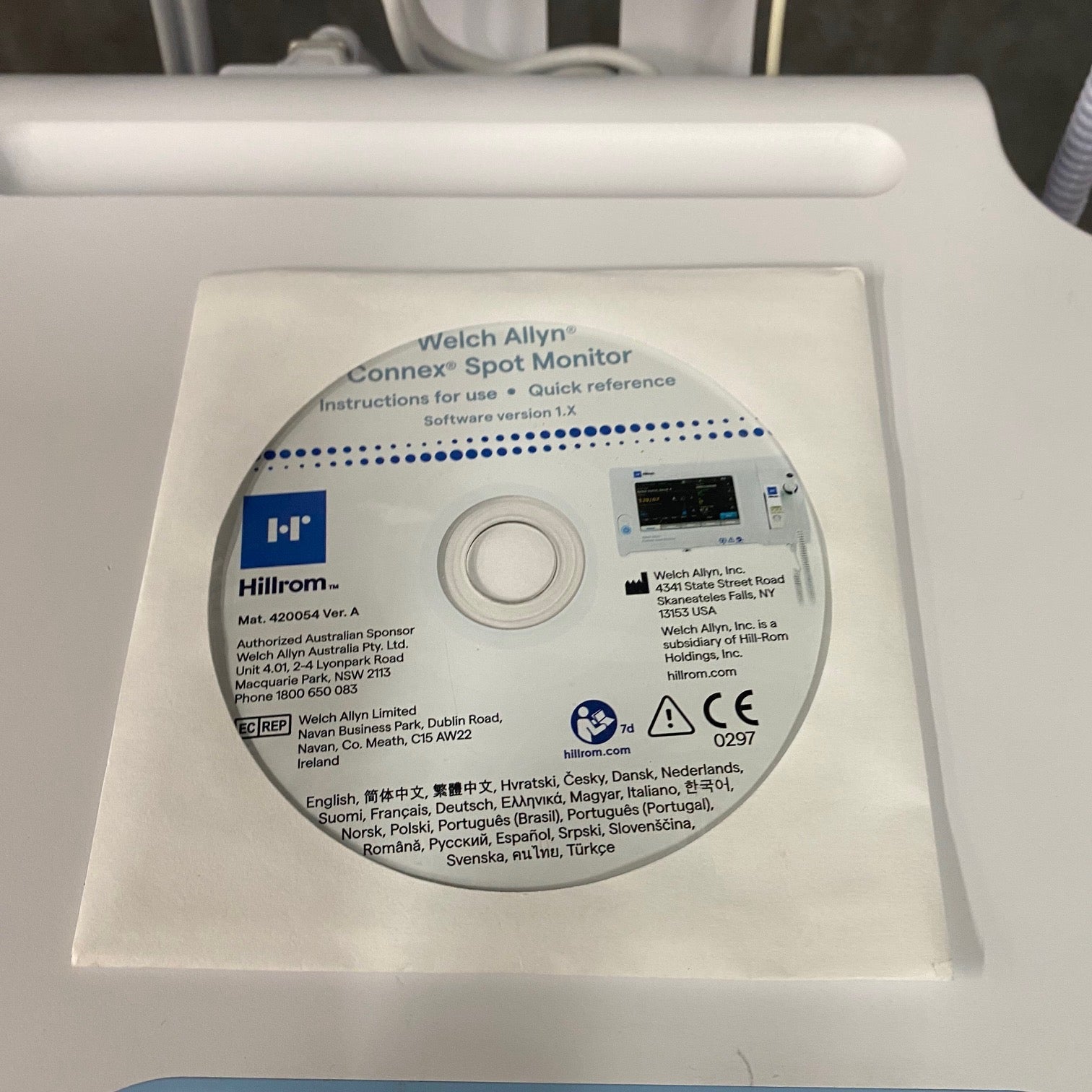 Welch Allyn HillRom Connex Spot Monitor (Refurbished) - Welch Allyn -Angelus Medical