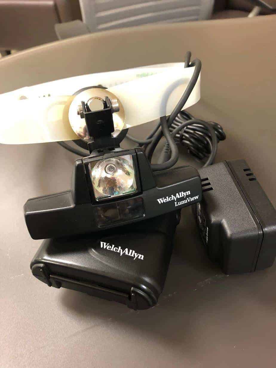 Welch Allyn lumiView Portable Headlight (Refurbished) - Welch Allyn -Angelus Medical