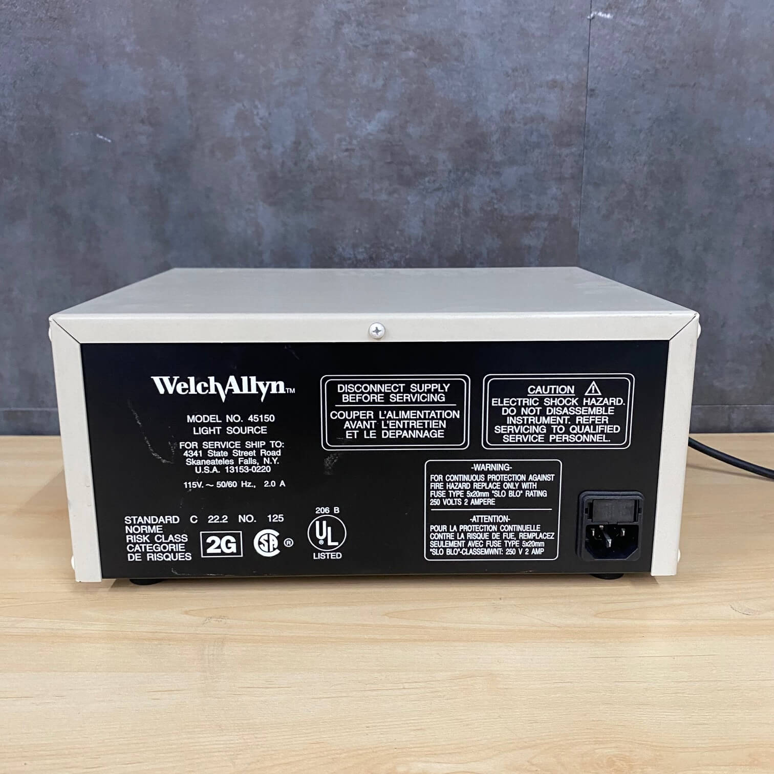 Welch Allyn LX-150 Light Source (Used) - Welch Allyn -Angelus Medical