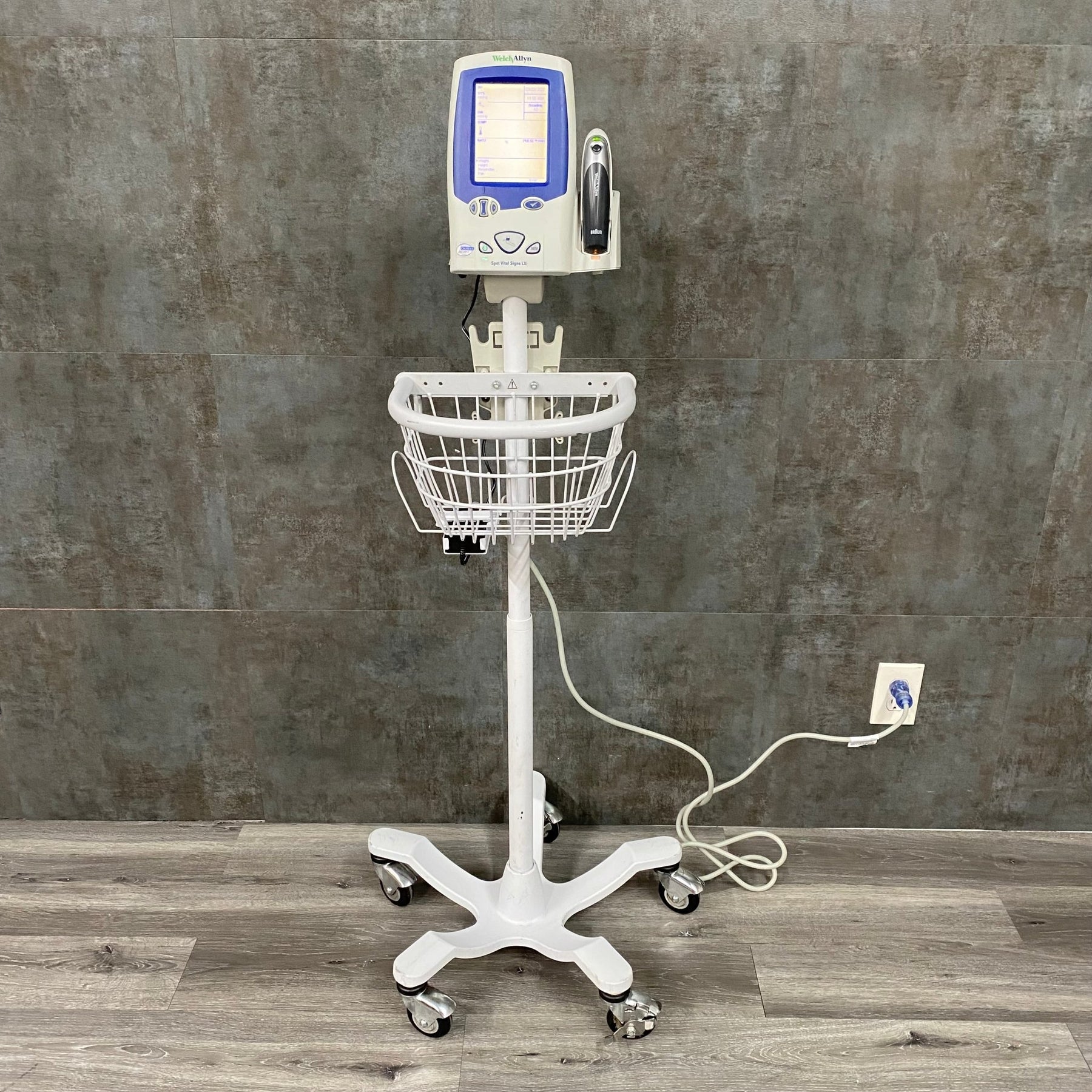 Supporto A Rullo Per Monitor Paziente Welch Allyn 52000 Nuovo (ruota - Foto 6