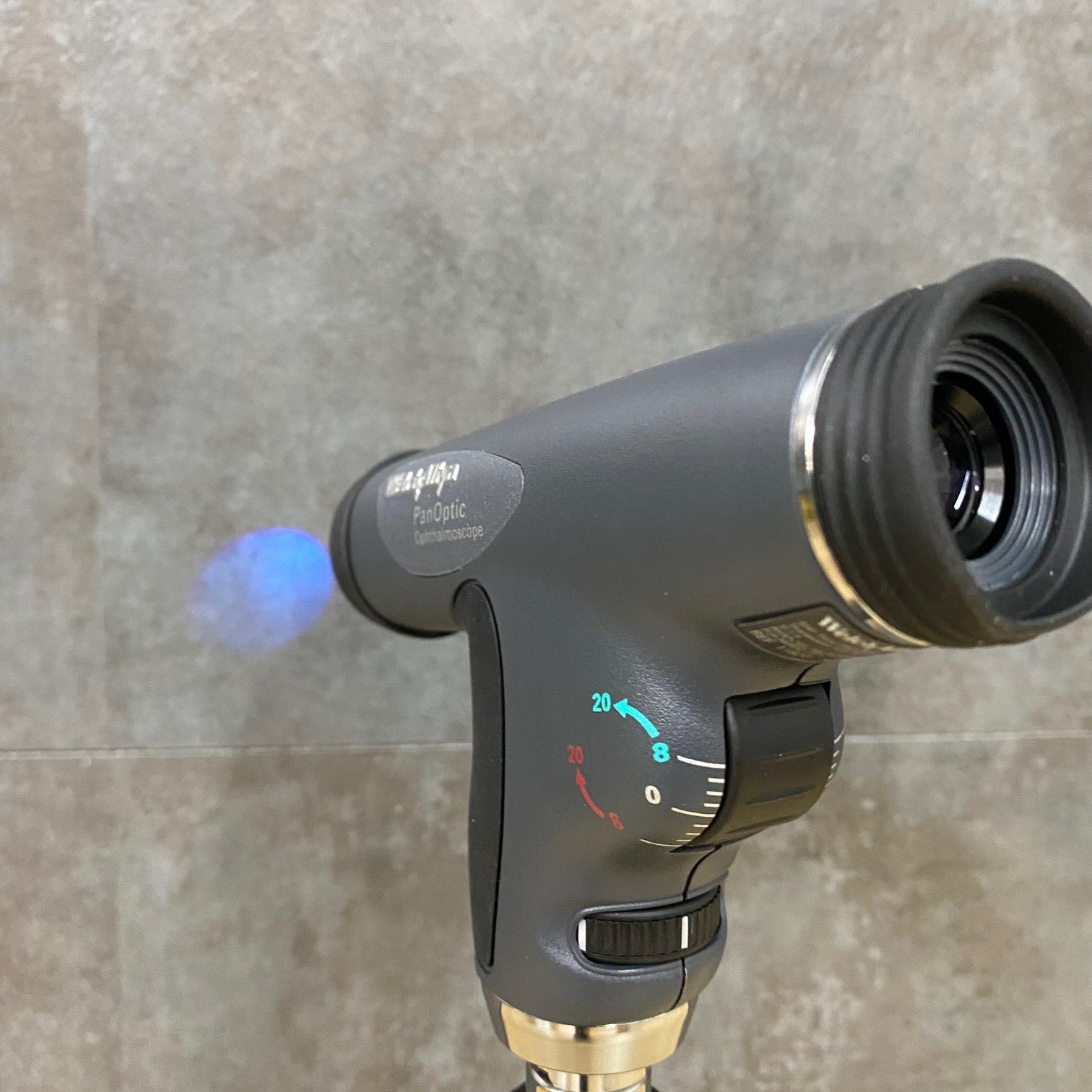 Welch Allyn PanOptic Ophthalmoscope with Blue Filter Angelus Medical and Optical