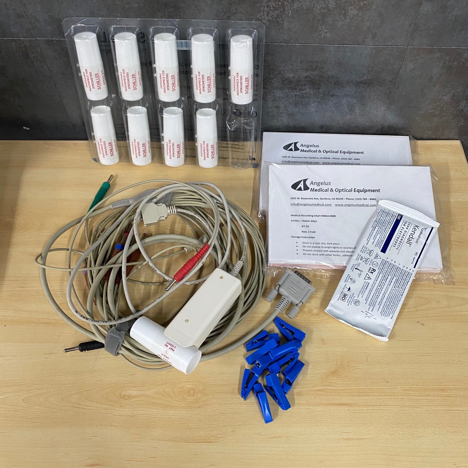 Welch Allyn Schiller AT-10 ECG with Spirometery - Schiller -Angelus Medical