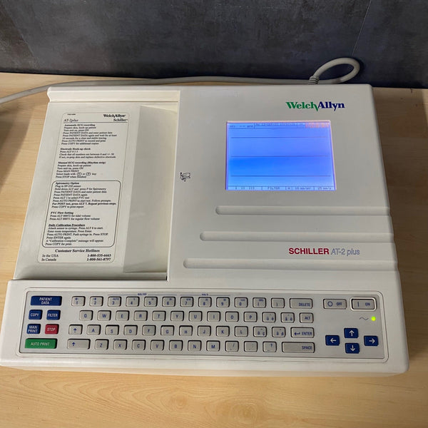 Welch Allyn Schiller AT-2 Plus ECG EKG
