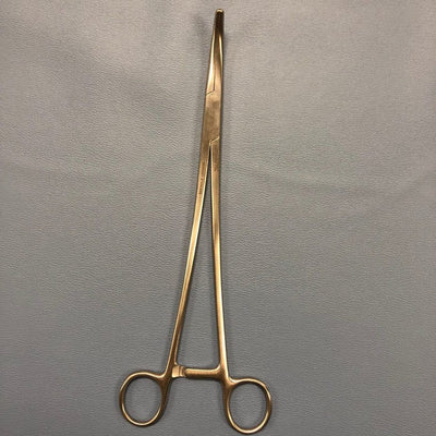 Wertheim Hysterectomy Forceps 25 cm, (Used) Wertheim Hysterectomy Forceps 25 cm, (Used) - Angelus Medical and Optical -Angelus Medical
