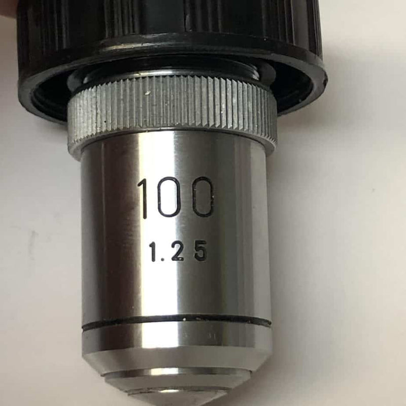 Wesco 100x1.25 objective lens (Used) - Wesco -Angelus Medical