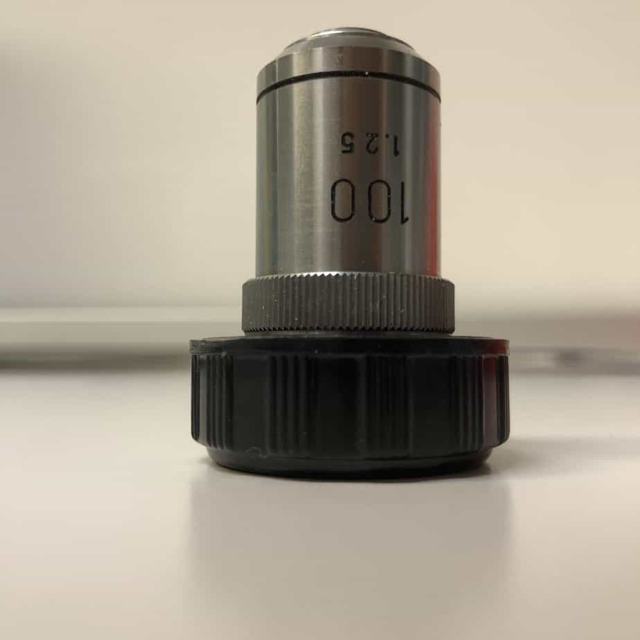 Wesco 100x1.25 objective lens (Used) - Wesco -Angelus Medical