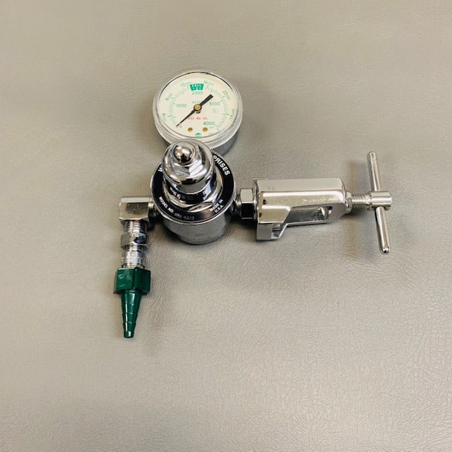 Western Enterprises Oxygen Regulator 3 (New) - Western Medical -Angelus Medical