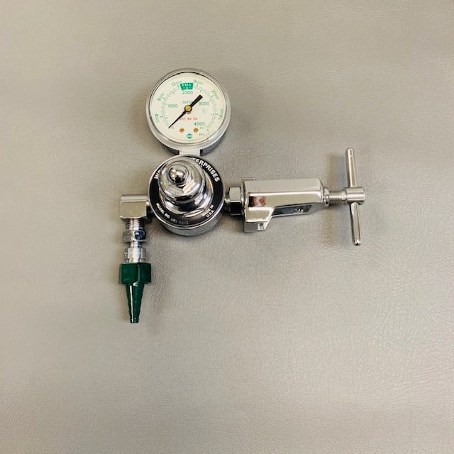 Western Enterprises Oxygen Regulator 3 (New) - Western Medical -Angelus Medical