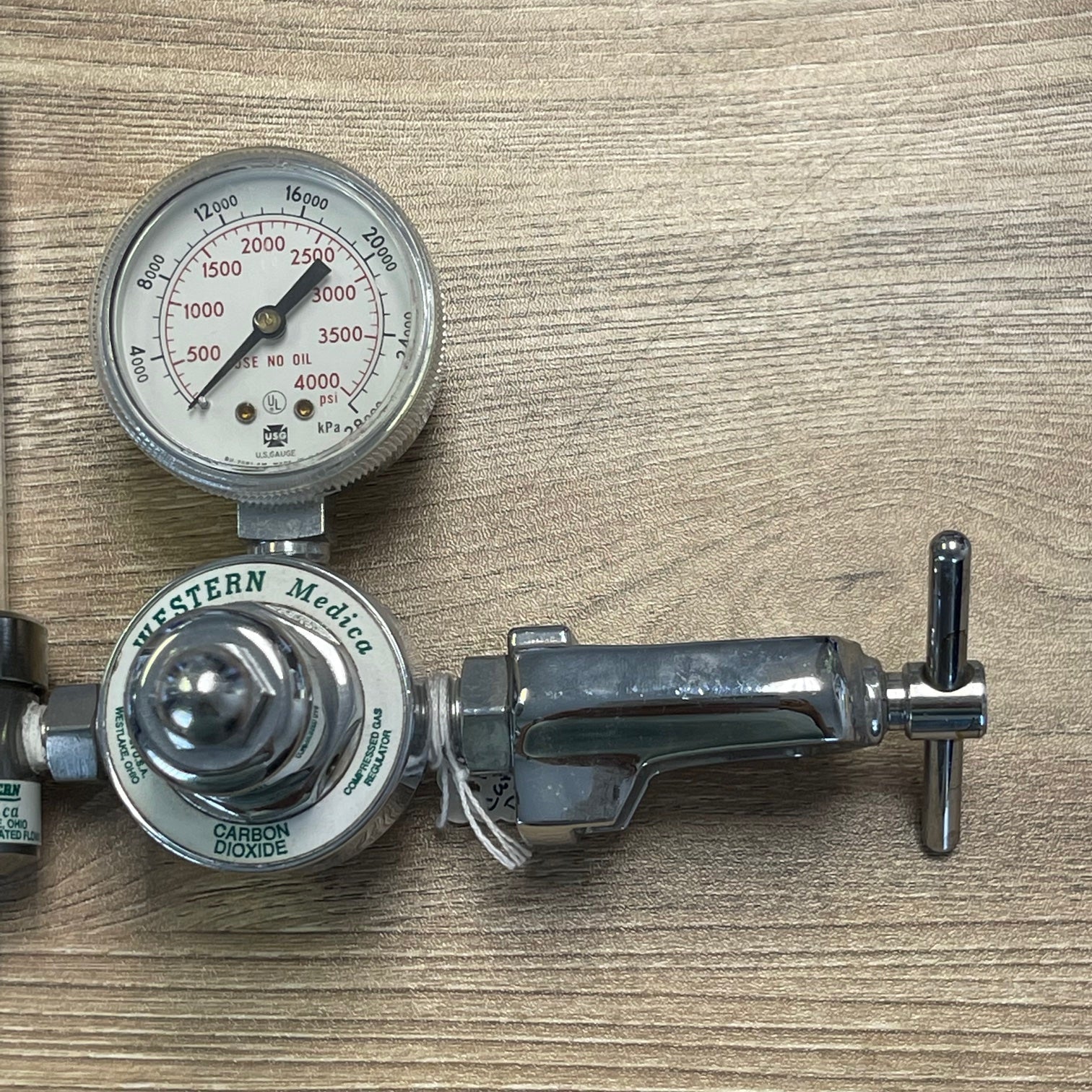 Western Medica Flow meter Carbon Dioxide (Used) - Western Medical -Angelus Medical