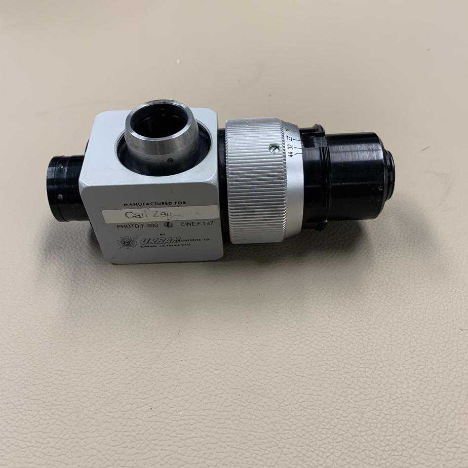 Zeiss OPMI F 137 Surgical Microscope Camera Adapter (Used) - Zeiss -Angelus Medical