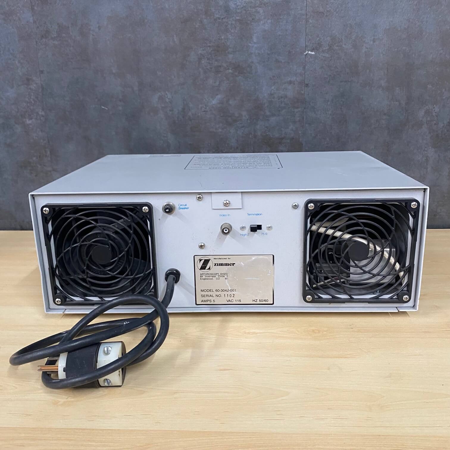 Zimmer 60-3042-001 Arthroscopy Light Source - Zimmer -Angelus Medical