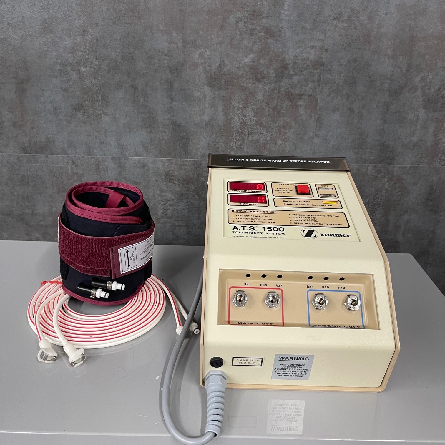 Zimmer ATS1500 Tourniquet system (Refurbished) - Zimmer -Angelus Medical