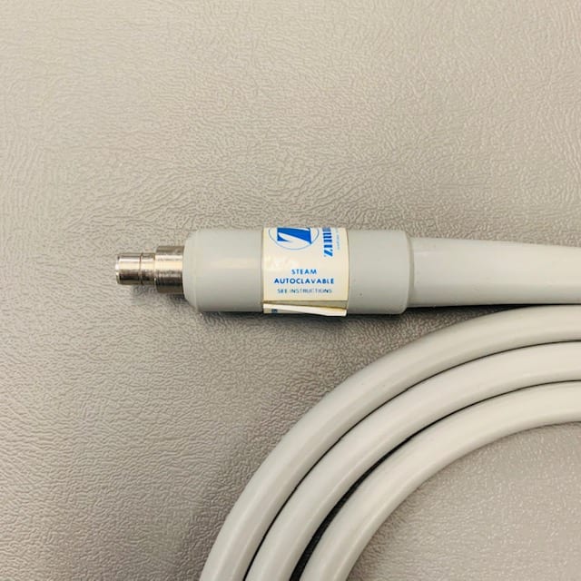 Zimmer Autoclavable Fiber Optic Light Source Cable (Used) - Zimmer -Angelus Medical
