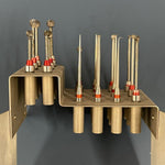 Zimmer Osteon bur rack set (Used) - Zimmer -Angelus Medical