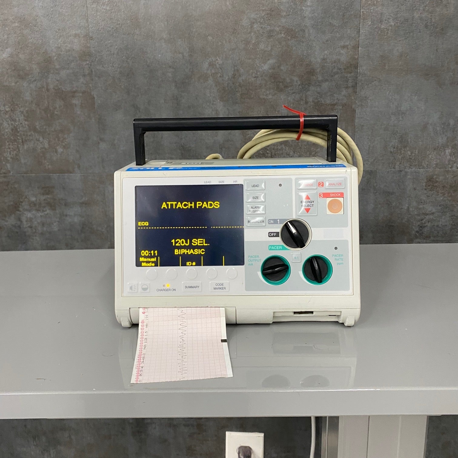 Zoll M-Series Defibrillator Patient Ready - Zoll -Angelus Medical